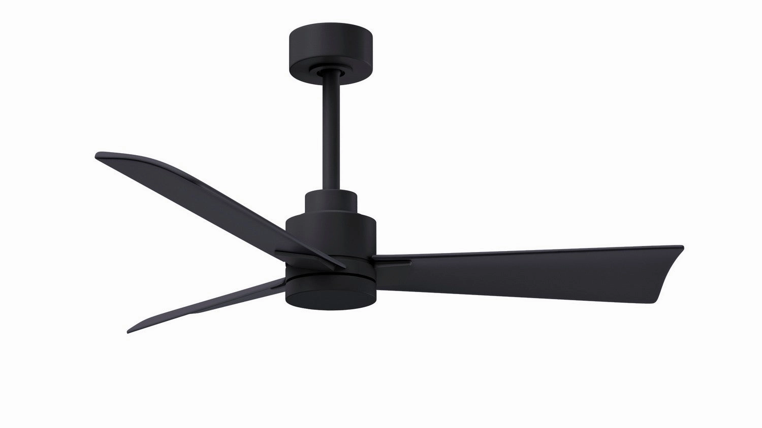 Alessandra 42"Ceiling Fan Matte Black outdoor exterior fans for patio cooling