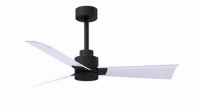 Alessandra 42"Ceiling Fan Matte Black outdoor exterior fans for patio cooling