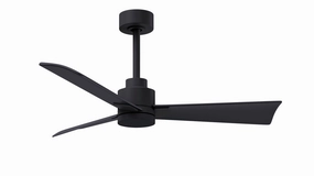 Alessandra 42"Ceiling Fan Matte Black outdoor exterior fans for patio cooling