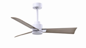 Alessandra 42"Ceiling Fan Matte White best small fans for home and travel