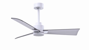 Alessandra 42"Ceiling Fan Matte White outdoor exterior fans for patio cooling