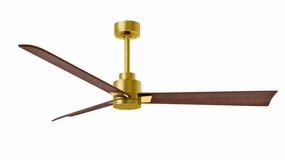 Alessandra 56"Ceiling Fan Brushed Brass outdoor exterior fans for patio cooling
