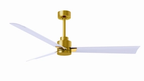 Alessandra 56"Ceiling Fan Brushed Brass outdoor exterior fans for patio cooling