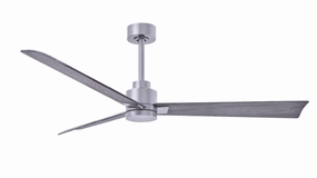 Alessandra 56"Ceiling Fan Brushed Nickel compact medium fans for desks and counters