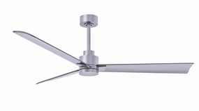 Alessandra 56"Ceiling Fan Brushed Nickel outdoor exterior fans for patio cooling