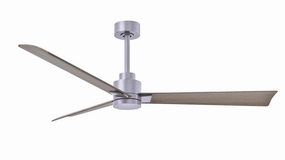 Alessandra 56"Ceiling Fan Brushed Nickel outdoor exterior fans for patio cooling