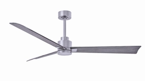 Alessandra 56"Ceiling Fan Brushed Nickel outdoor exterior fans for patio cooling