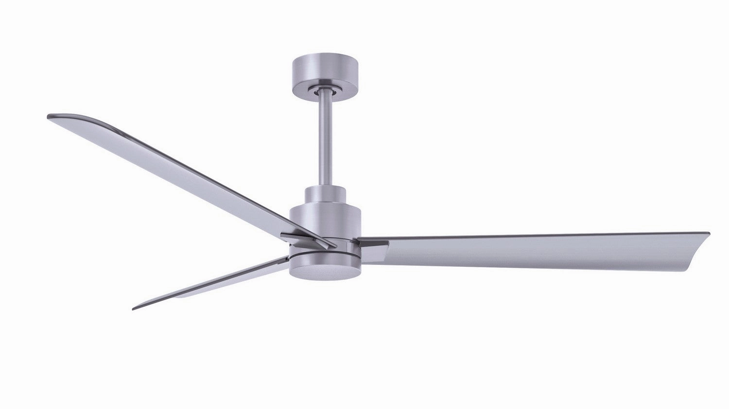 Alessandra 56"Ceiling Fan Brushed Nickel outdoor exterior fans for patio cooling