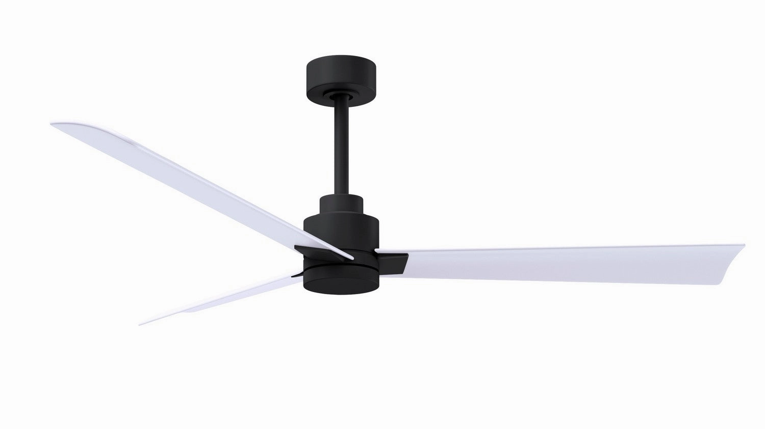 Alessandra 56"Ceiling Fan Matte Black outdoor exterior fans for patio cooling