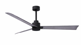 Alessandra 56"Ceiling Fan Matte Black stylish medium fans for contemporary homes