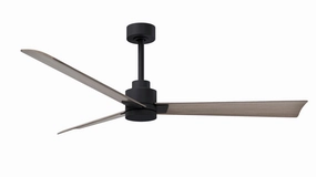 Alessandra 56"Ceiling Fan Matte Black outdoor exterior fans for patio cooling