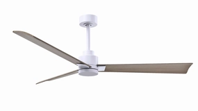 Alessandra 56"Ceiling Fan Matte White outdoor exterior fans for patio cooling