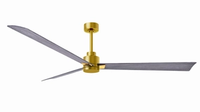 Alessandra 72"Ceiling Fan Brushed Brass durable fans for long-lasting performance