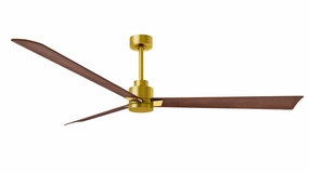 Alessandra 72"Ceiling Fan Brushed Brass outdoor exterior fans for patio cooling