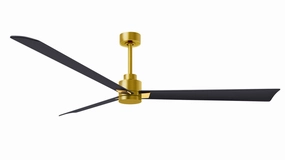 Alessandra 72"Ceiling Fan Brushed Brass outdoor exterior fans for patio cooling