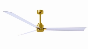 Alessandra 72"Ceiling Fan Brushed Brass outdoor exterior fans for patio cooling