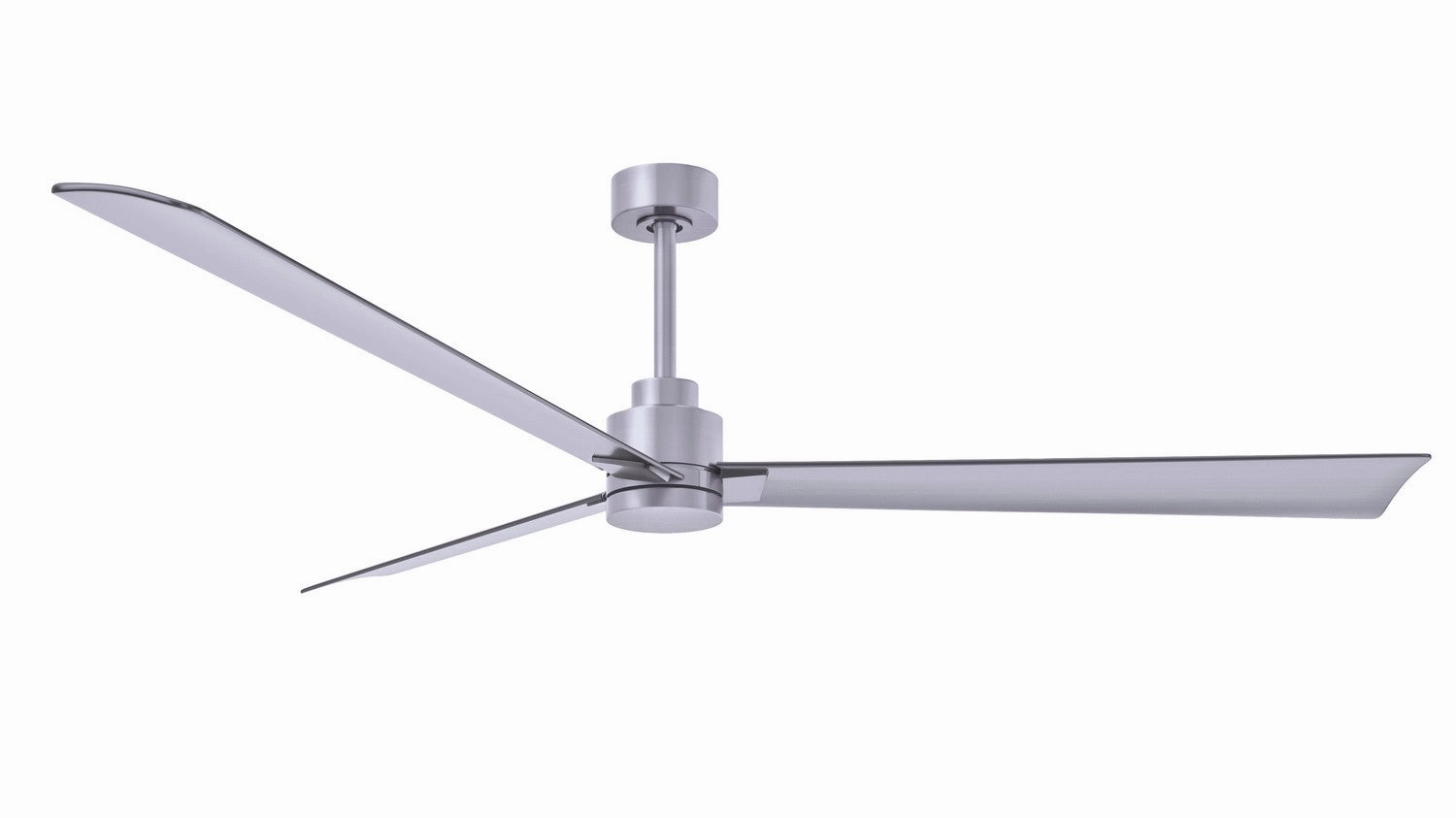 Alessandra 72"Ceiling Fan Brushed Nickel outdoor exterior fans for patio cooling