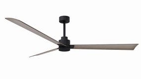 Alessandra 72"Ceiling Fan Matte Black outdoor exterior fans for patio cooling