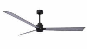 Alessandra 72"Ceiling Fan Matte Black outdoor exterior fans for patio cooling