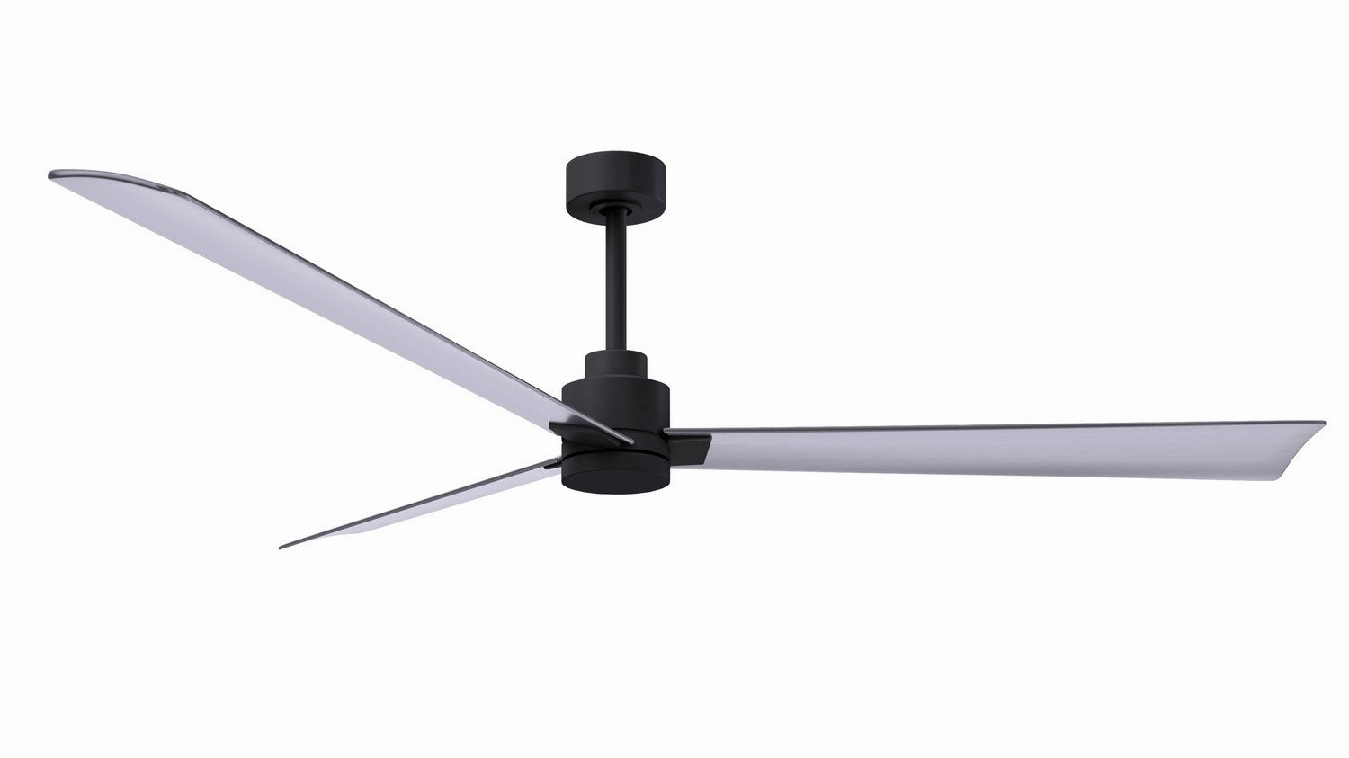Alessandra 72"Ceiling Fan Matte Black outdoor exterior fans for patio cooling