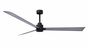 Alessandra 72"Ceiling Fan Matte Black multi-speed fans with easy controls