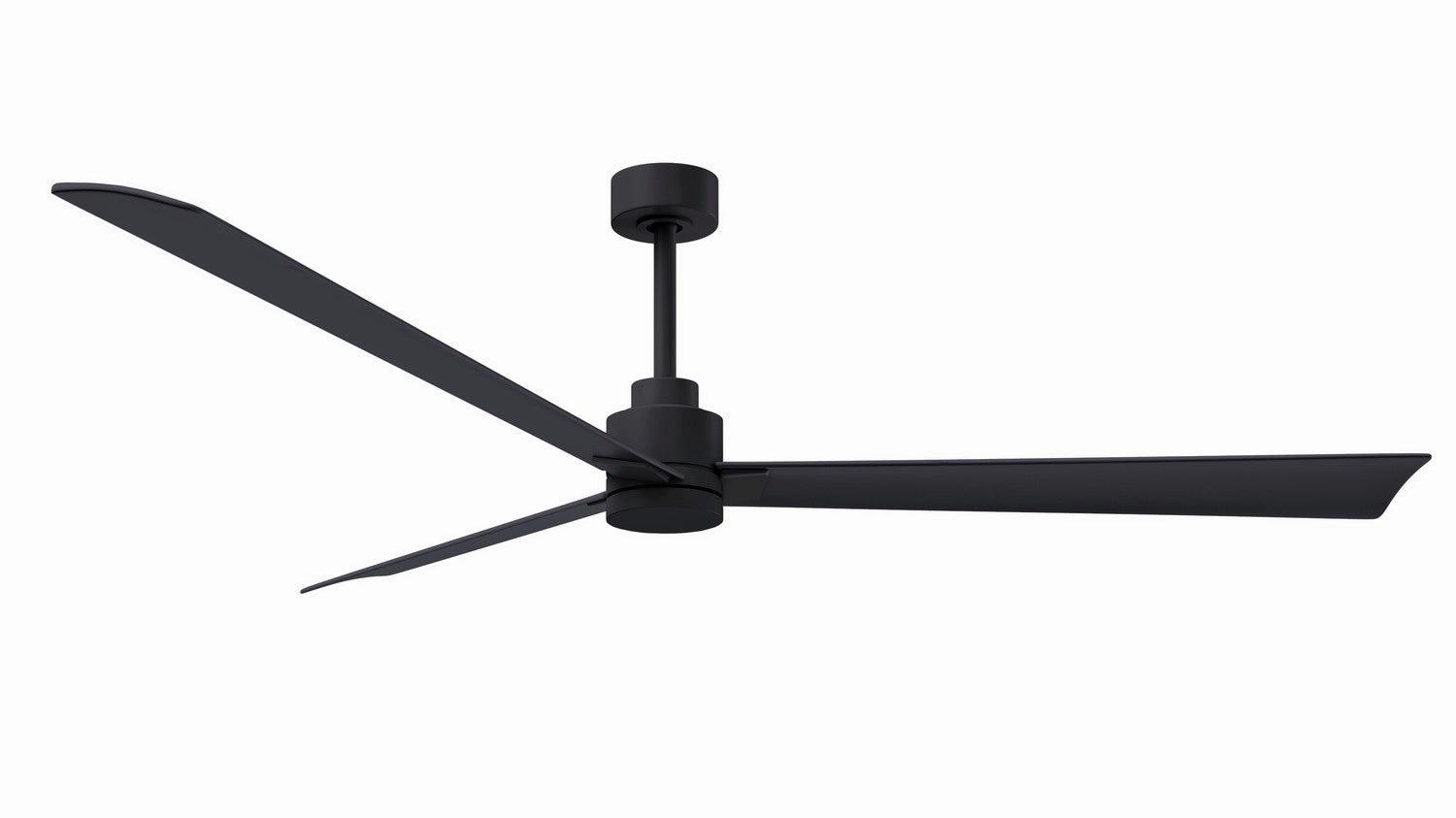 Alessandra 72"Ceiling Fan Matte Black outdoor exterior fans for patio cooling