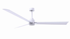 Alessandra 72"Ceiling Fan Matte White outdoor exterior fans for patio cooling
