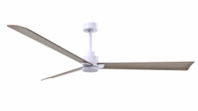 Alessandra 72"Ceiling Fan Matte White energy-efficient medium fans with remote