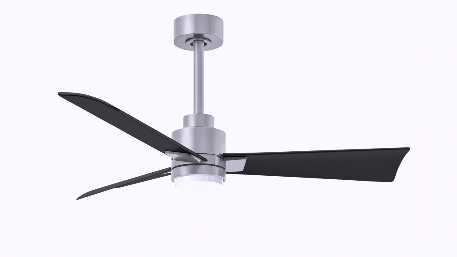 Alessandra - LK 42"Ceiling Fan Brushed Nickel best small fans for home and travel