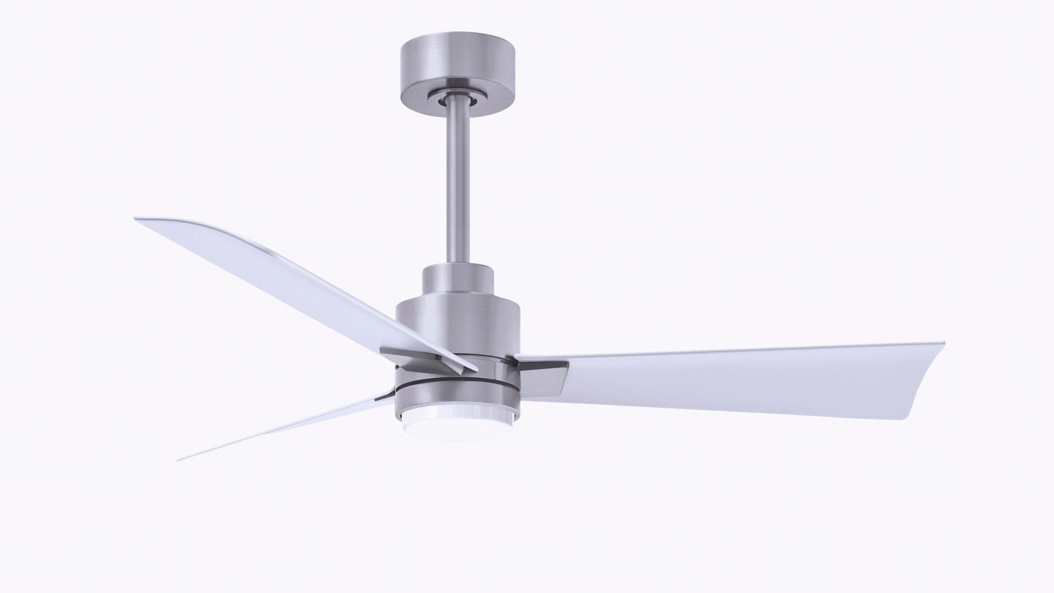 Alessandra - LK 42"Ceiling Fan Brushed Nickel best small fans for home and travel