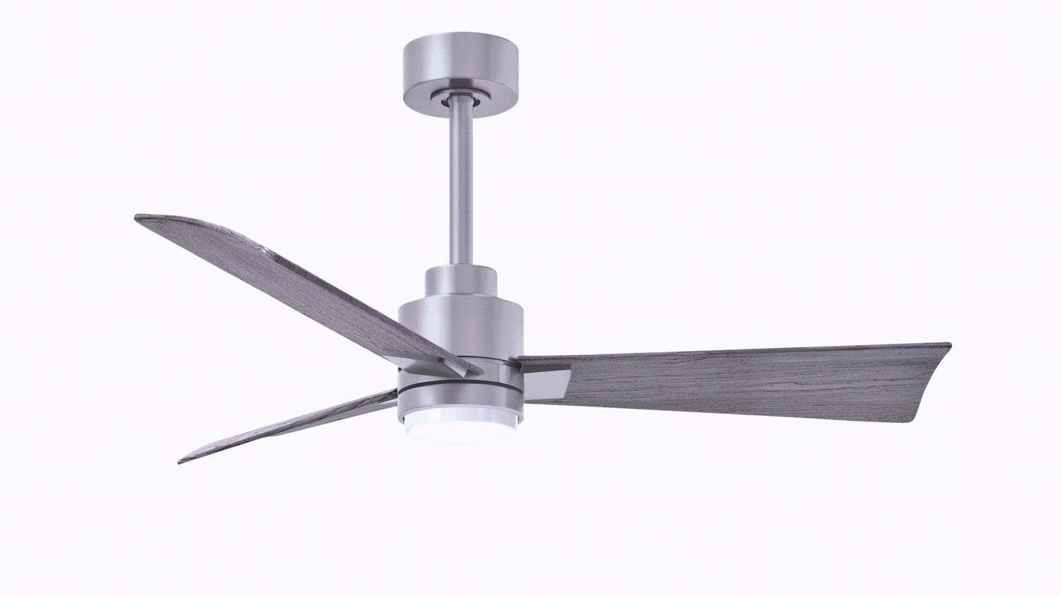 Alessandra - LK 42"Ceiling Fan Brushed Nickel compact electric fans for small spaces
