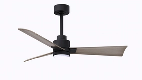 Alessandra - LK 42"Ceiling Fan Matte Black high-speed electric fans for better airflow