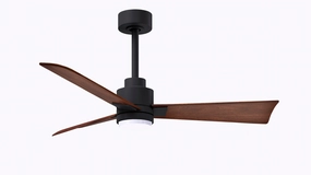 Alessandra - LK 42"Ceiling Fan Matte Black best small fans for home and travel
