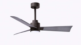 Alessandra - LK 42"Ceiling Fan Textured Bronze best small fans for home and travel