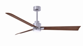 Alessandra - LK 56"Ceiling Fan Brushed Nickel adjustable fans for targeted cooling