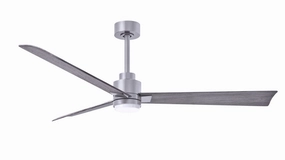 Alessandra - LK 56"Ceiling Fan Brushed Nickel portable medium fans with handle design