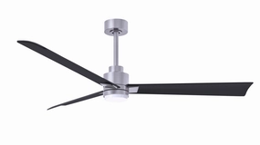 Alessandra - LK 56"Ceiling Fan Brushed Nickel stylish medium fans for contemporary homes
