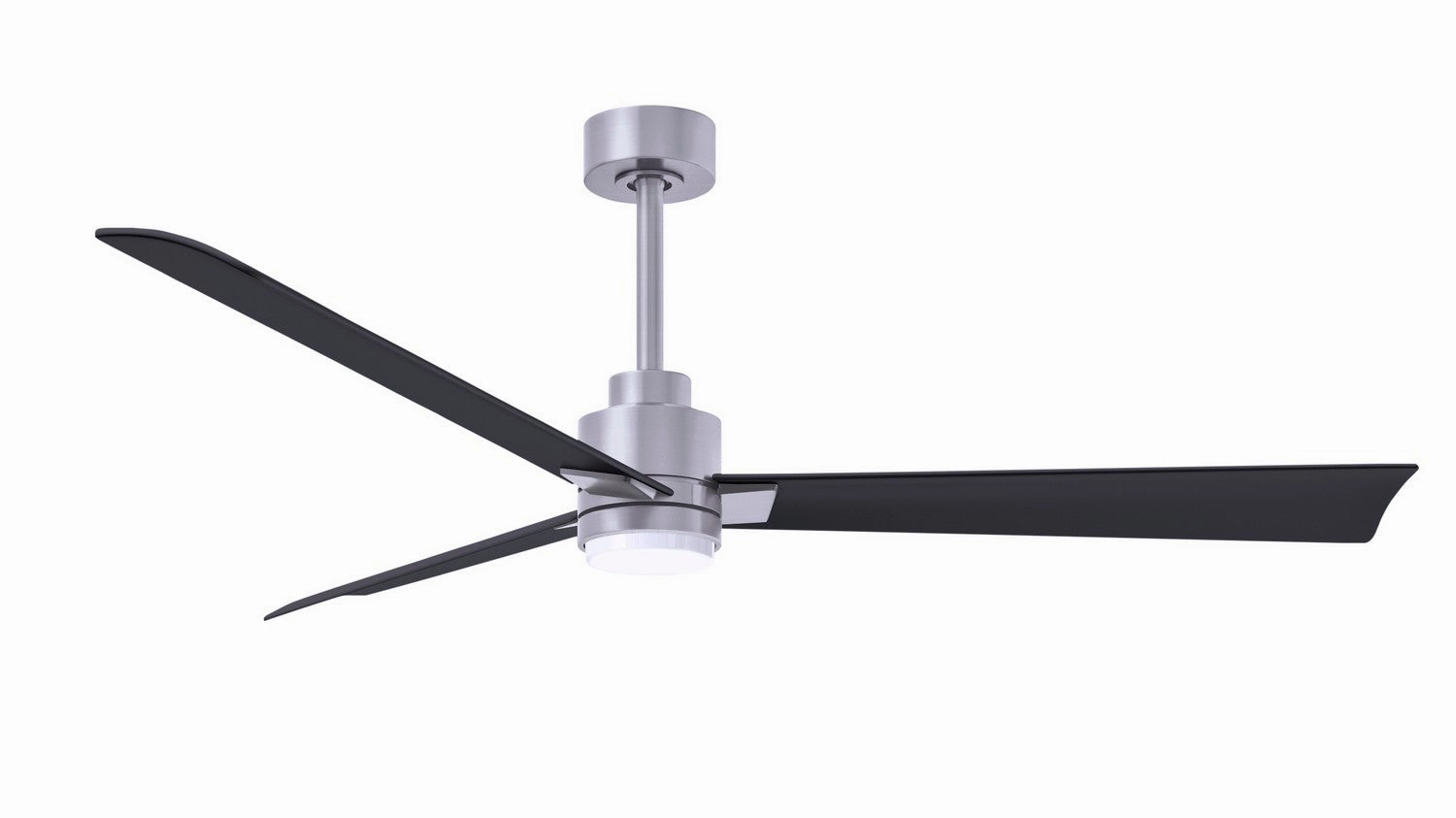 Alessandra - LK 56"Ceiling Fan Brushed Nickel stylish medium fans for contemporary homes