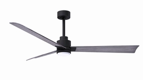 Alessandra - LK 56"Ceiling Fan Matte Black lightweight fans for moving around easily