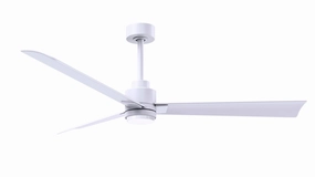 Alessandra - LK 56"Ceiling Fan Matte White affordable cooling fans for summer