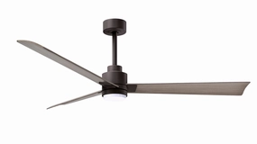 Alessandra - LK 56"Ceiling Fan Textured Bronze stylish medium fans for contemporary homes