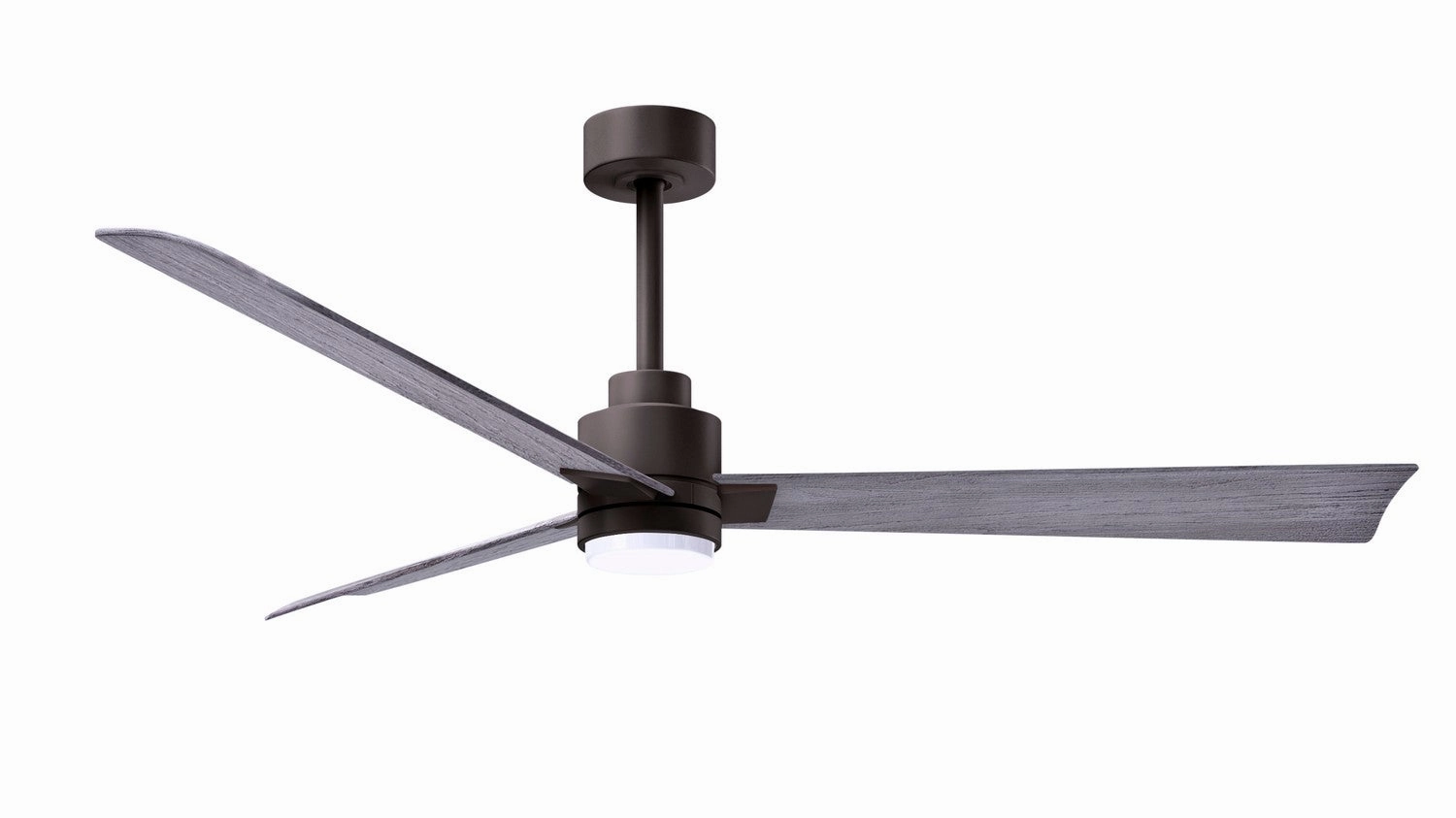 Alessandra - LK 56"Ceiling Fan Textured Bronze compact medium fans for desks and counters