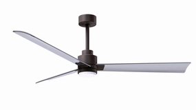 Alessandra - LK 56"Ceiling Fan Textured Bronze oscillating electric fans for full room circulation