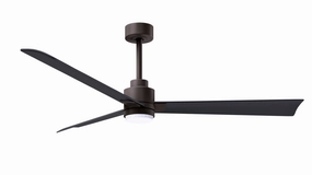 Alessandra - LK 56"Ceiling Fan Textured Bronze best electric fans for daily use