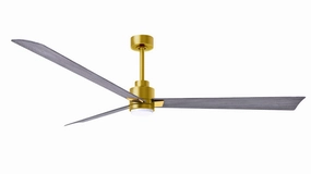 Alessandra - LK 72"Ceiling Fan Brushed Brass adjustable fans for targeted cooling