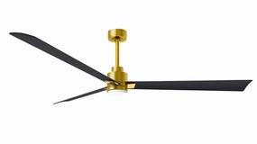 Alessandra - LK 72"Ceiling Fan Brushed Brass cool breeze fans for quiet operation