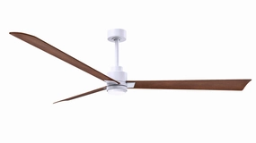 Alessandra - LK 72"Ceiling Fan Matte White large electric fans for spacious rooms