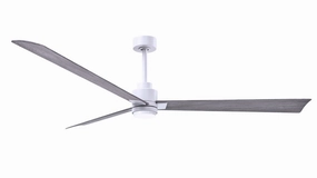 Alessandra - LK 72"Ceiling Fan Matte White large electric fans for spacious rooms