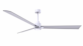 Alessandra - LK 72"Ceiling Fan Matte White large electric fans for spacious rooms
