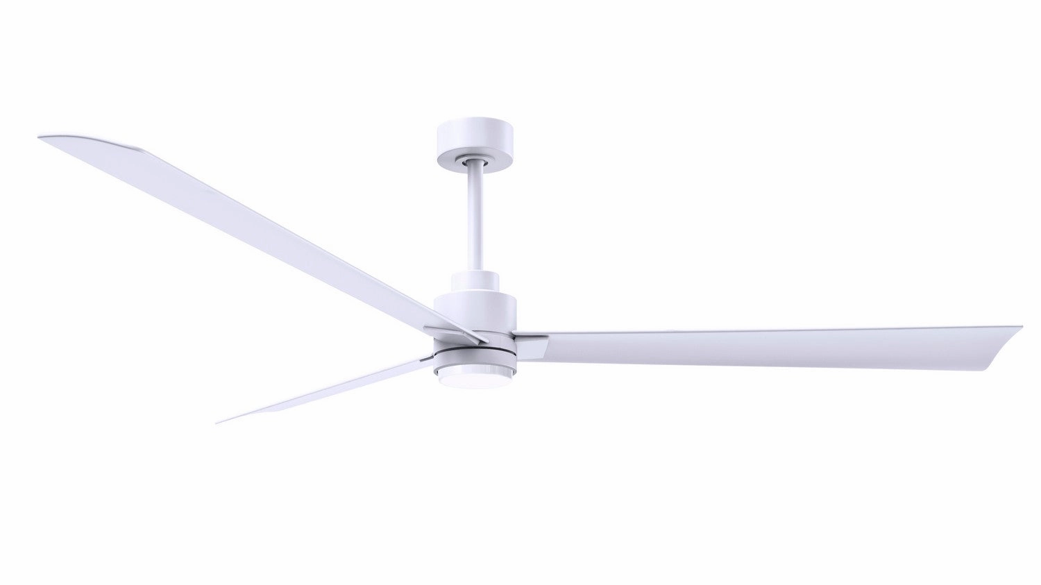 Alessandra - LK 72"Ceiling Fan Matte White large electric fans for spacious rooms